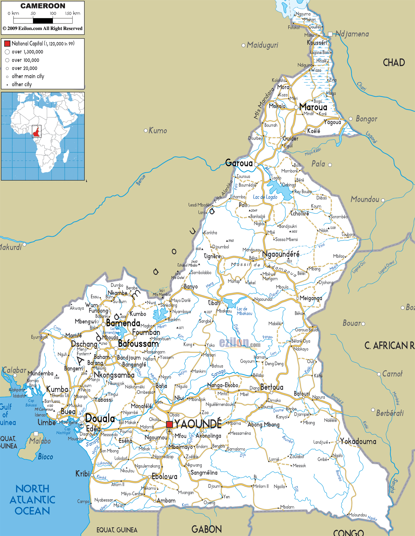 Cameroon Road Map 
