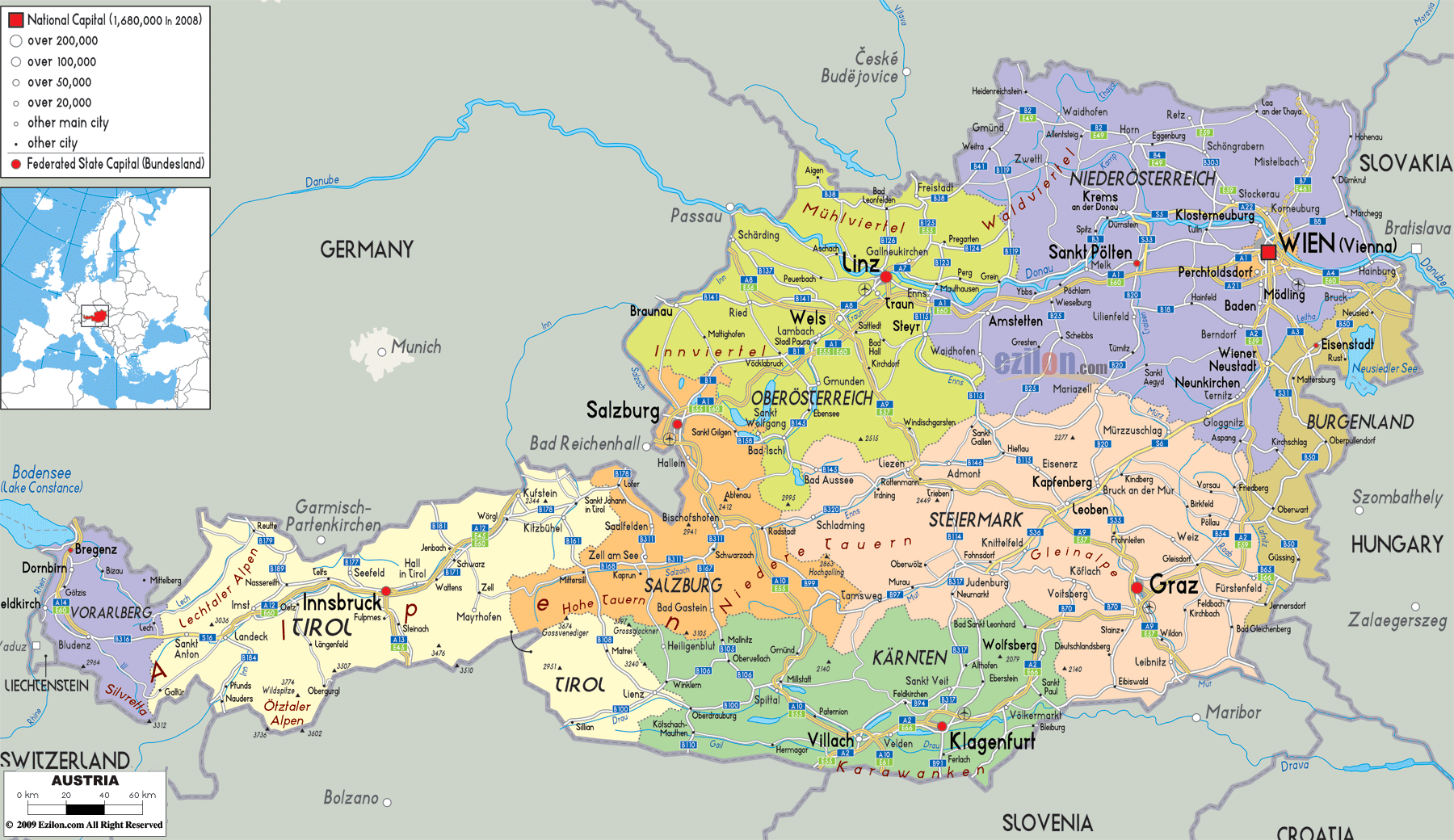 detailed-political-map-of-austria-ezilon-maps