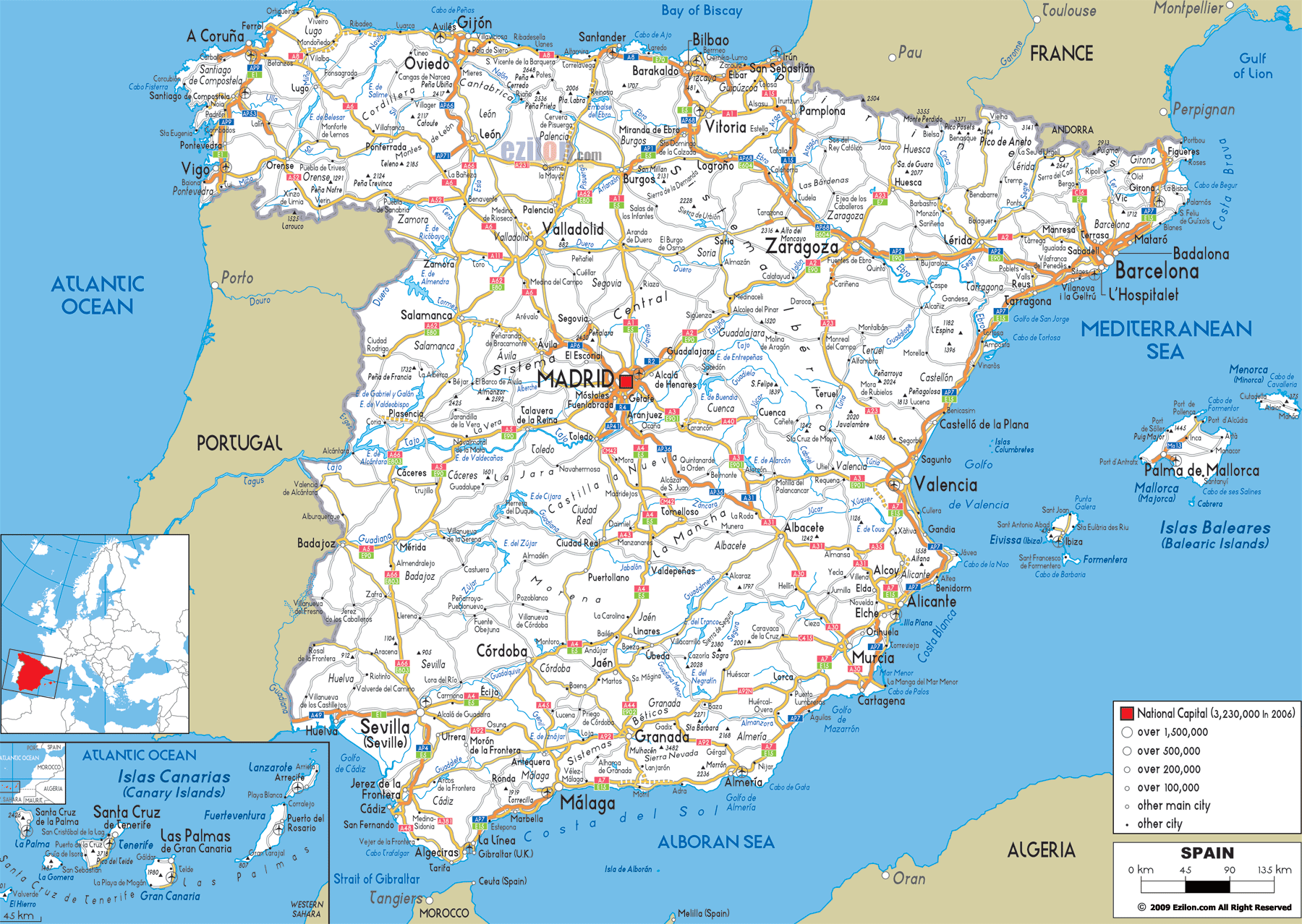 Spainsh Road Map 