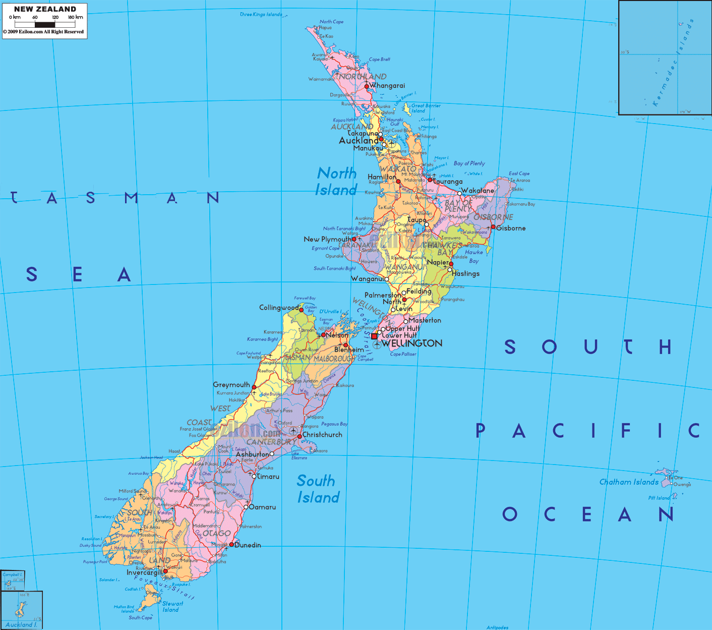 Navigating New Zealand A Comprehensive Guide To Its Regional Map 